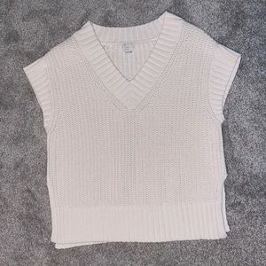 Soft and new knitted sweater vest from Target.